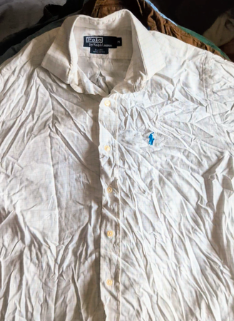 Branded denim and cotton shirts - 40 pieces