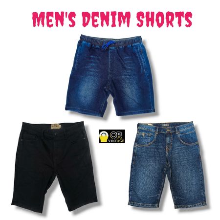 Classic Men’s Denim Shorts
