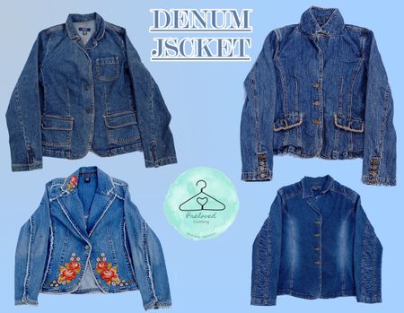 Jacket in denim Y2K