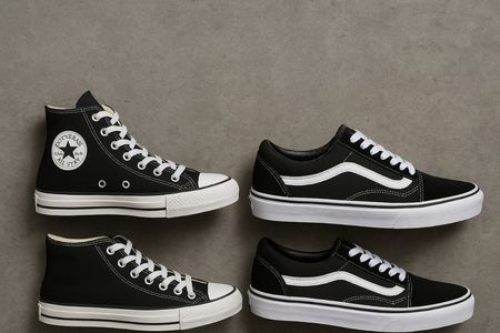 Converse and Vans Shoe