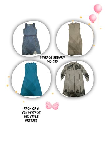ミックススタイルビンテージドレス - Y2Kエディション (Vr-110)