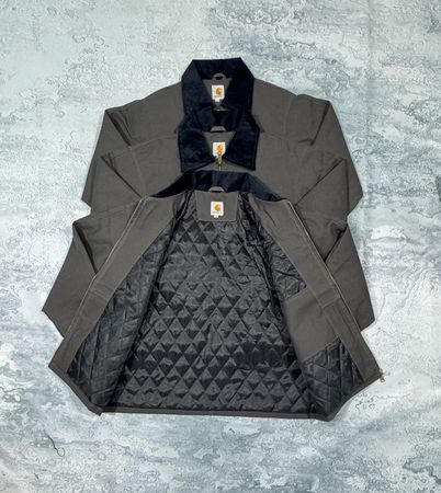 Carhartt Rework Style Dark Grey Jacket