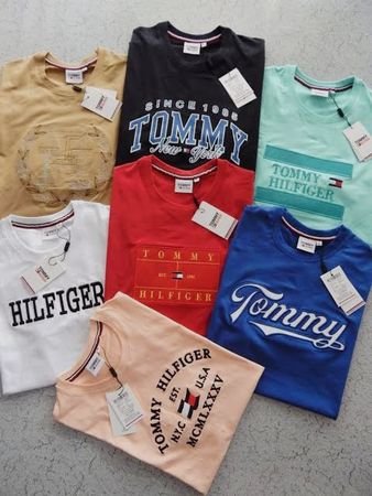 Camisetas de Gola Redonda Especiais Tommy Hilfiger