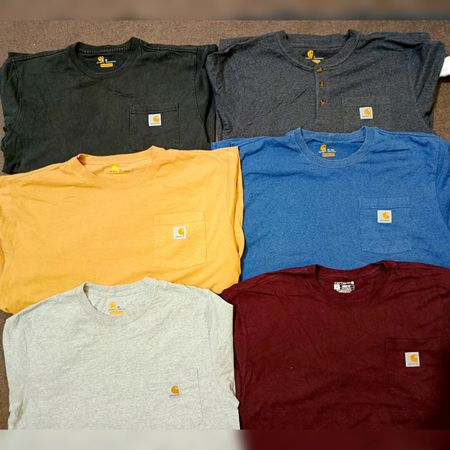 Camisetas de Gola Redonda Carhartt Autênticas