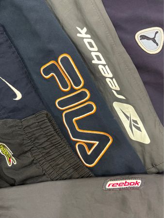 ブランドパラシュートトラックパンツ