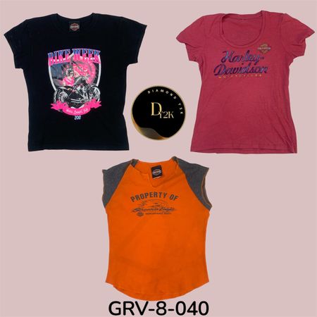 Harley Davidson T-Shirts (GRV-8-040)