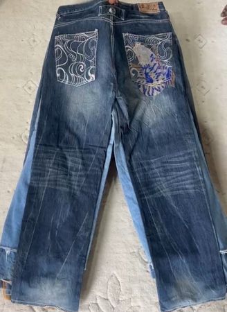 Pantaloni hip hop Mix Denim