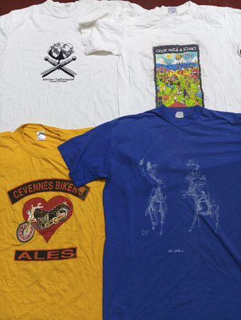 Camisetas de Ponto Simples e Duplo