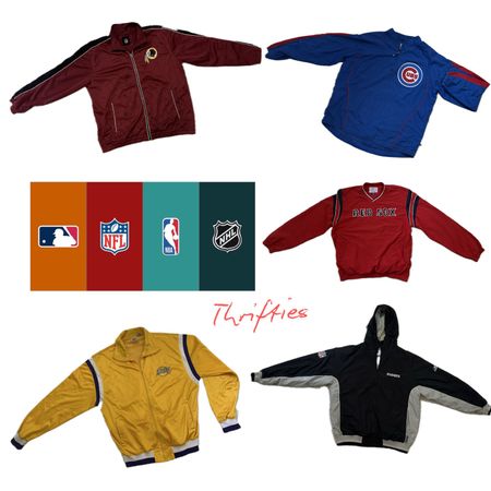 NBA NFL MLB Jackets