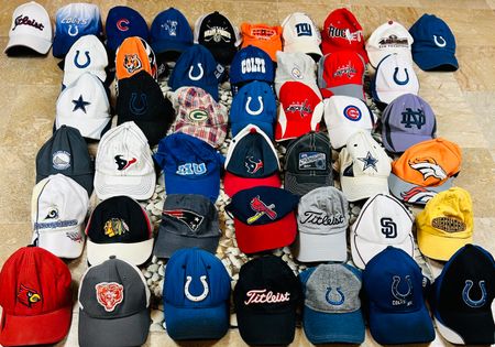 Marken Vintage Sport Caps | NFL MLB NBA | Verstellbare Hüte