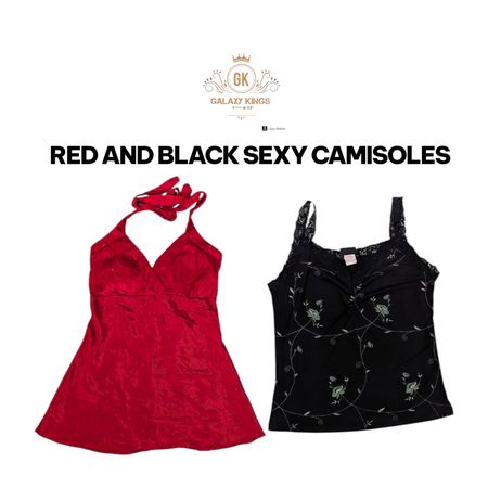 Red and Black sexy Camisoles