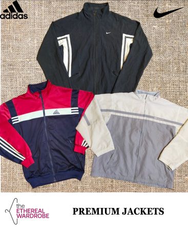 Veste Premium comprenant Nike, Adidas et Reebok Lot de 10 pièces (RN#1057)
