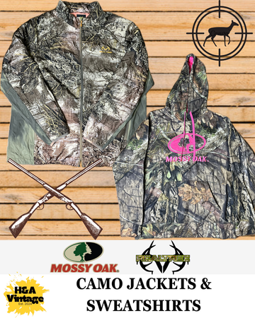 Camo Jackets and Sweatshirts