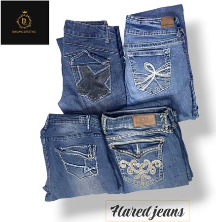 Flared jeans