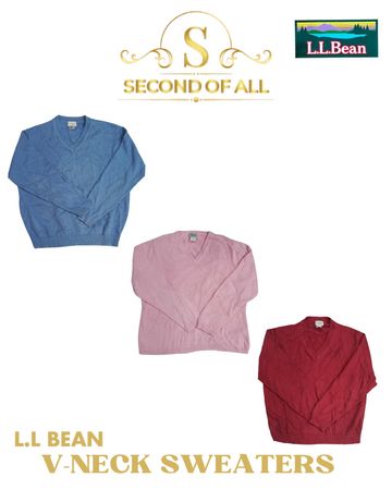 L.l bean V-Neck Sweaters
