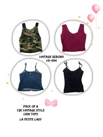 La Petite Lady Y2K Cami Tops (VR-0014)