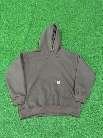 Hoodies Carhartt marron de style rework