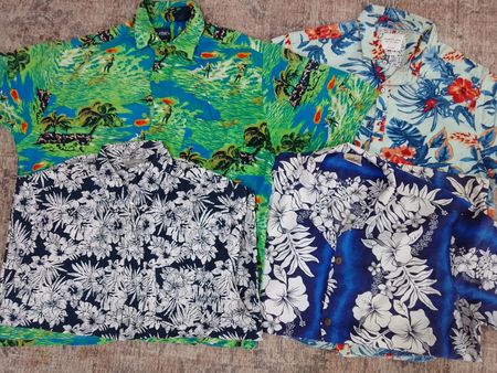 CR4775 CHEMISE HAWAÏENNE VINTAGE