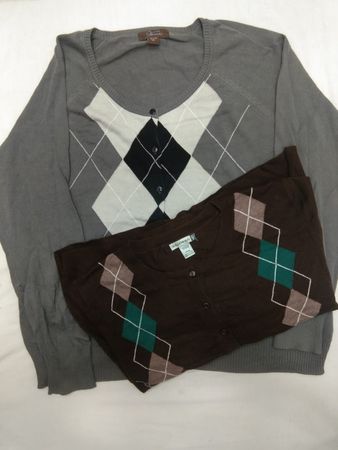 IQ0416 Y2k
Diamond sweaters