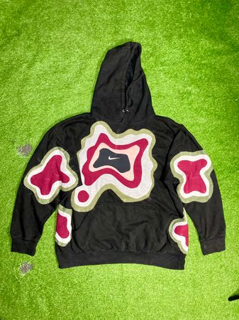 Upcycled Nike Hoodie Patchwork