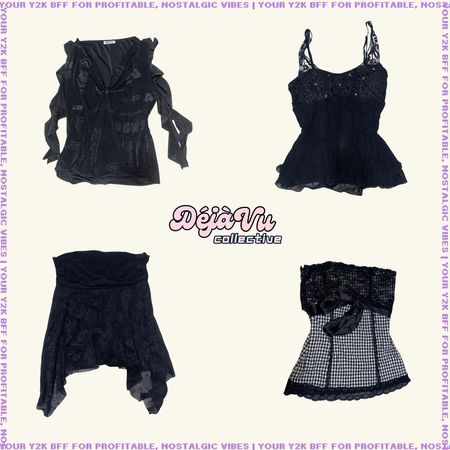 Tops Cami Gótica Romântica Y2K It Girl (DVC#72)