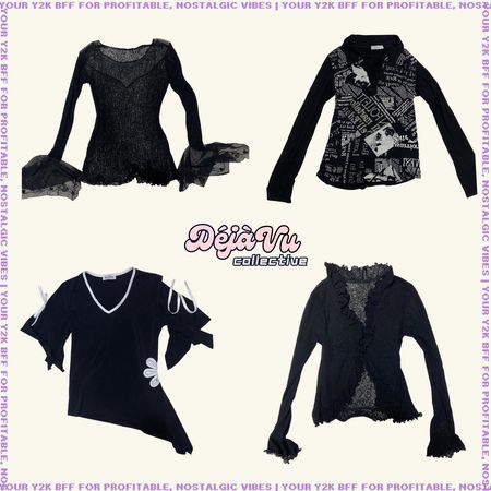 Y2K Coyote Ugly Top in rete Mix (DVC#73)