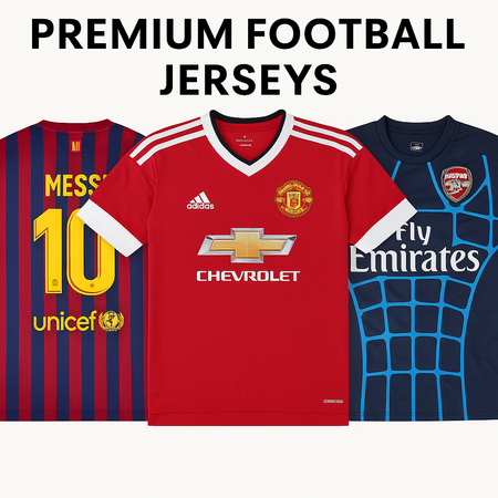 Branded Football Club Jerseys