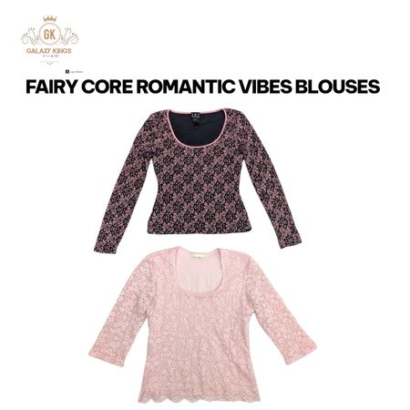 Fairy Core Romantic Vibes Sexy Blouses