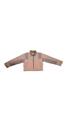 Veste en toile revalorisée courte