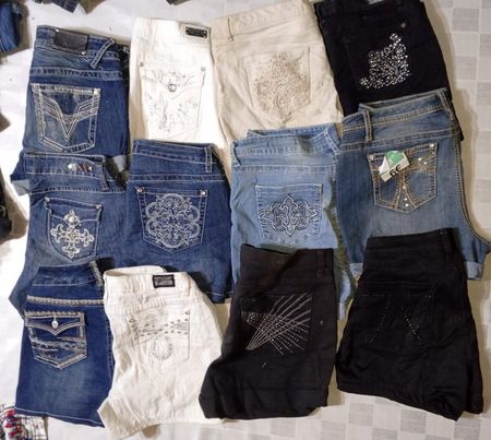 VIGOSS AND OTHER BRANDS MINI MICRO SHORTS (ID 716)