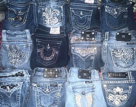 true religion miss me rock revival Jeans