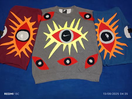 Upcycled Nike Patchwork Sweatshirts