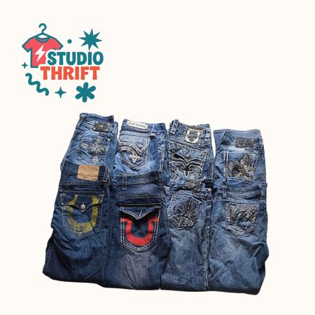 Miss Me/ True Religion/ Rock Revival Jeans