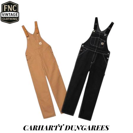 Salopettes Carhartt Vintage – Salopettes de travail ultra-résistantes