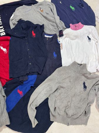 Ralph Lauren full zip sweater