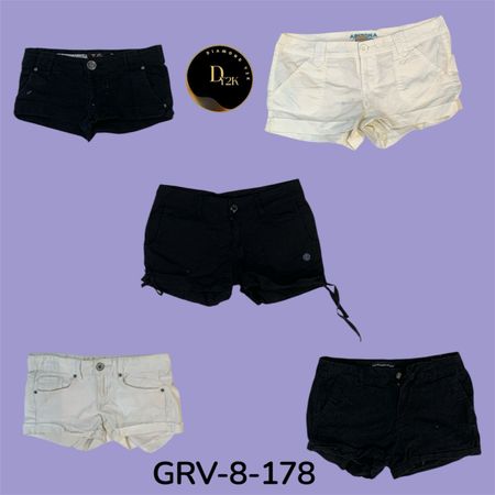 Y2k mini shorts (GRV-8-178)
