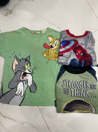 Kids' Superheroes & Cartoon Tee - VR-124