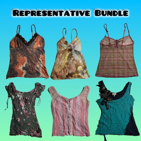 Y2k Representatives Mix Tops cami & Sleeveless