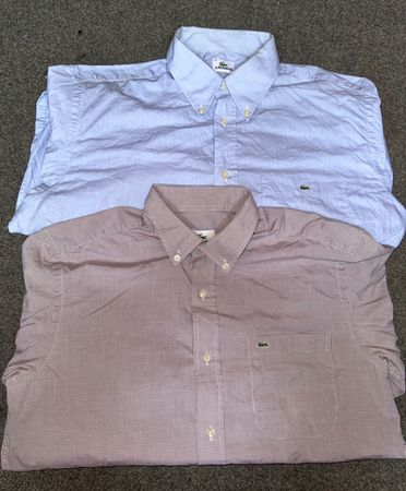 premium quality authentic Lacoste button up shirts