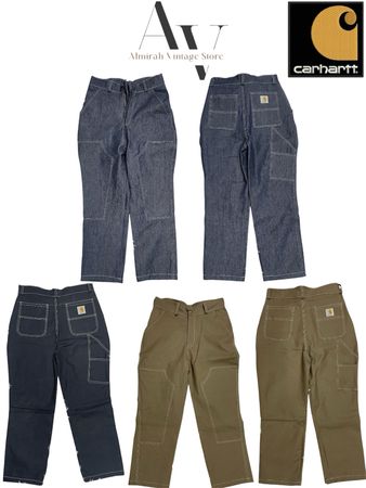 Carhartt rework style double knee pants