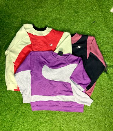 Upcycled Nike & Champion Sweatshirts