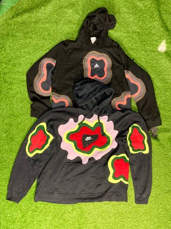 アップサイクルミックスブランドフーディー