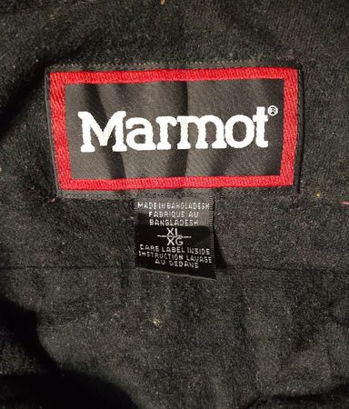 Marmot puffer jacket