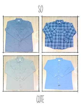 JA 0364 ヴィンテージ ディッキーズ フルスリーブ シャツ