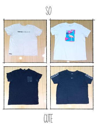T-shirts vintage Nike à col rond JA 0347