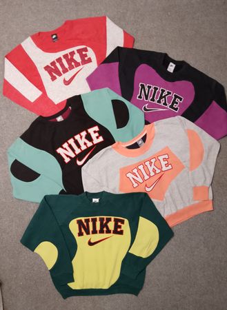 Nike rework style sweatshirt
