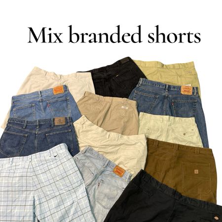 Mix branded shorts