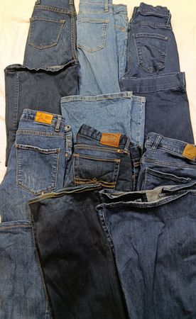 Jeans Flare/ Bootcut/ Boca de Sino Sem Marca 2059