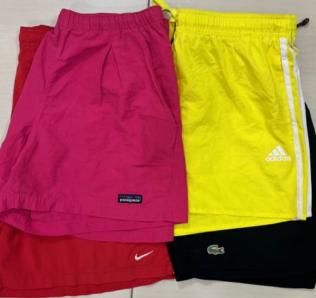 mixed branded shorts