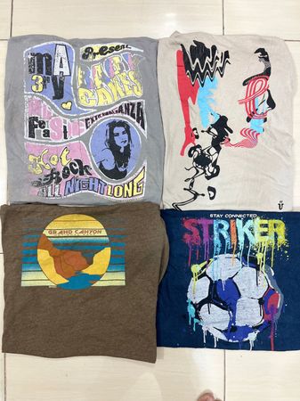 T-shirts graphiques mixtes